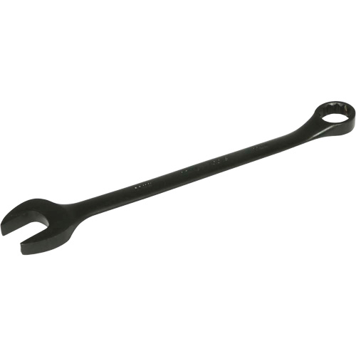 Flat Shank Combination Wrench, 12 Point, 22 mm, Black Oxide Finish Chandler Sales