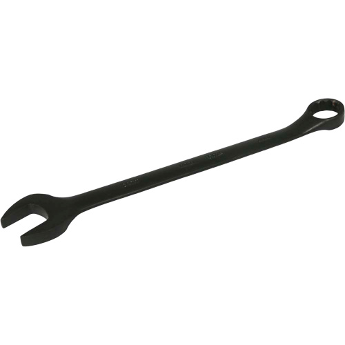 Flat Shank Combination Wrench, 12 Point, 24 mm, Black Oxide Finish Chandler Sales