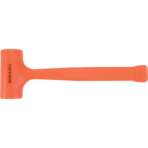 Dead Blow Hammer, 16 oz., Textured Grip, 11-3/4" L Chandler Sales