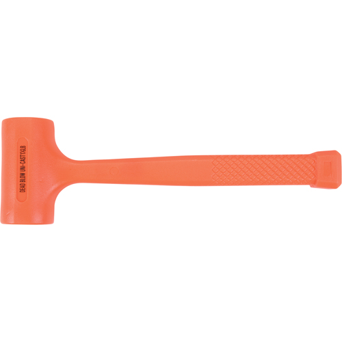 Dead Blow Hammer, 24 oz., Textured Grip, 12-3/4" L Chandler Sales