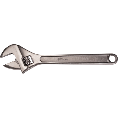 Adjustable Wrench, 18" L, 2-1/4" Max Width, Black Chandler Sales