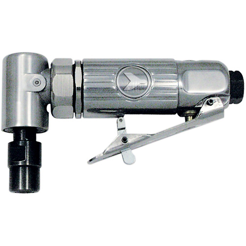 Petite rectifieuse &agrave; t&ecirc;te angulaire sur 90° MDG90 0,3 CV, Collet 1/4", 18000 Tr/min Chandler Sales
