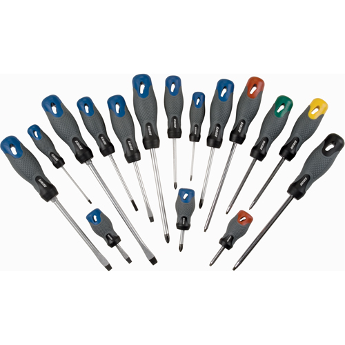 Screwdriver Set, 16 Pcs. Chandler Sales