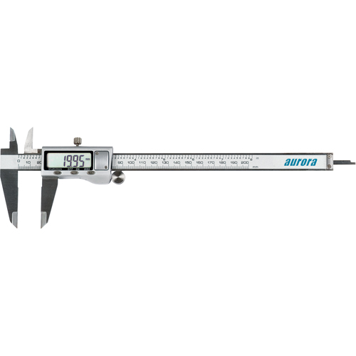 Electronic Digital Calipers, 0.001" (0.03 mm) Resolution, 0" - 8" (0 mm - 200 mm) Range Chandler Sales