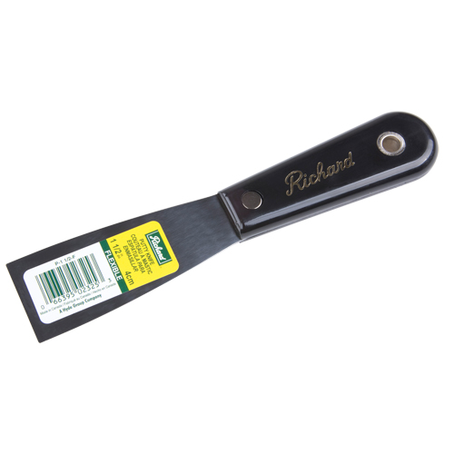 Flexible Putty Knife, High-Carbon Steel Blade, 1-1/2" Wide, Polypropylene Handle Chandler Sales