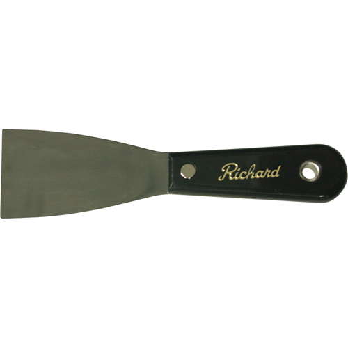 Couteau rigide &agrave; mastic, Lame Acier, Largeur 2", Manche Polypropyl&egrave;ne Chandler Sales