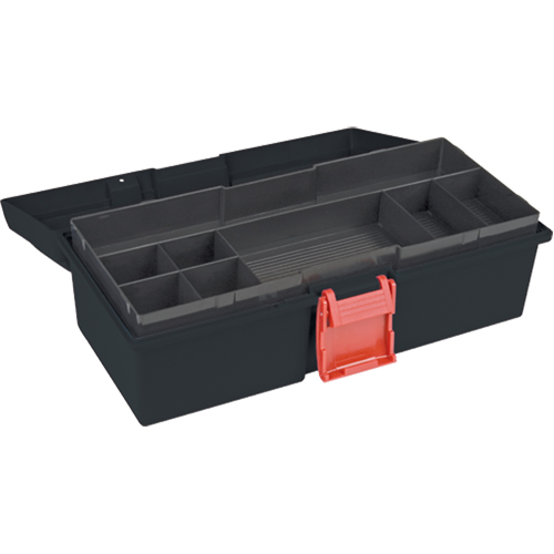 Heavy-Duty Tool Box, 15" W x 7" D x 5-1/2" H, Black Chandler Sales