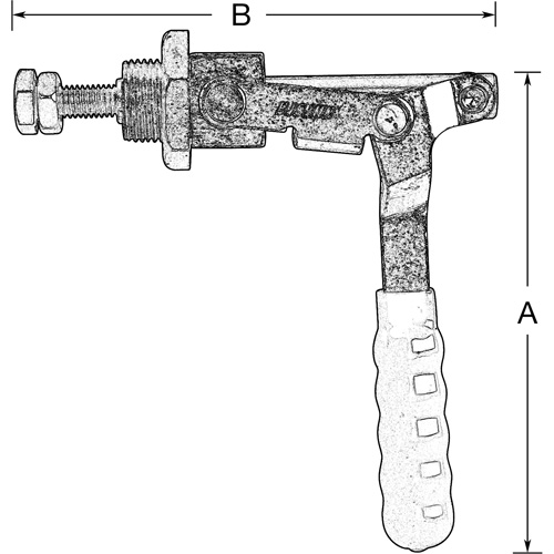 Straight Line Hold Down Clamps, 300 lbs. Clamping Force Chandler Sales