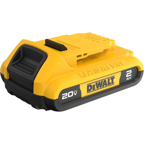 Bloc-piles 20 V Max* Compact XR, Lithium-ion, 20 V, 2 A Chandler Sales