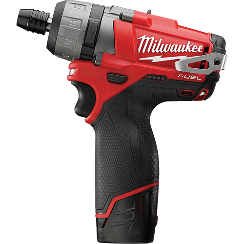 Ensemble tournevis hexagonaux &agrave; 2 vitesses M12 Fuel, 1/4", 12 V, 325 lb-po couple max., Lithium-ion bloc-pile Chandler Sales