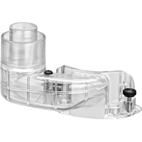 Adaptateur d'extracteur de poussi&egrave;re pour toupie &agrave; base fixe Chandler Sales