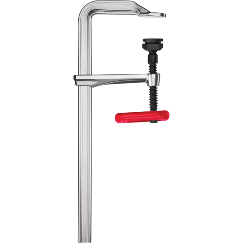 Regular-Duty All-Steel Bar Clamps with Ergonomic Grip, 8" (203.2 mm), 2800 lbs. Clamp Force Chandler Sales