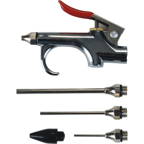 Blow Gun Kit with 5 Interchangeable Tips Chandler Sales