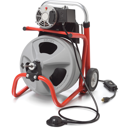 K-400 Drain Cleaning Machine with C-31 IW Cable, Electric, 3/8" Chandler Sales
