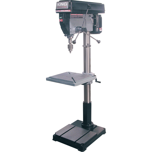 Perceuses &agrave; colonne de plancher, 22", Mandrin 3/4", 4200 tr/min Chandler Sales