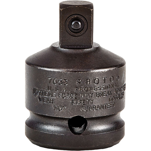 Adapter Socket, Impact, 3/4" Drive, 1/2" Socket, 2.0625" L Chandler Sales