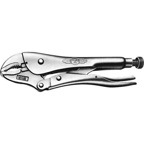Vise-Grip&reg; Pliers with Wire Cutter, 10" Length, Curved Jaw Chandler Sales