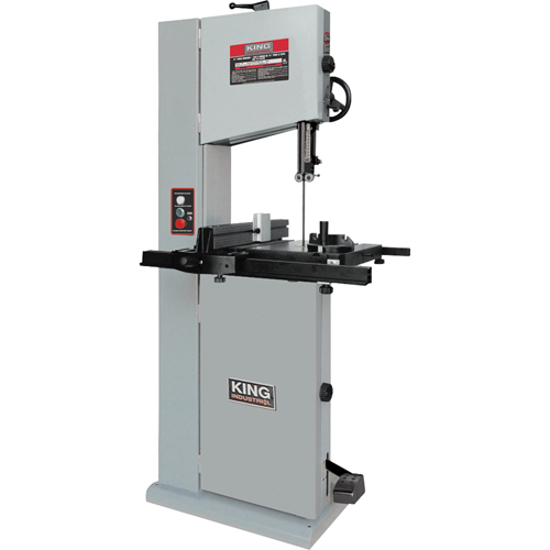Scies &agrave; ruban de 14" pour le bois avec capacit&eacute; de d&eacute;doublement de 12", Vertical, 220 V Chandler Sales