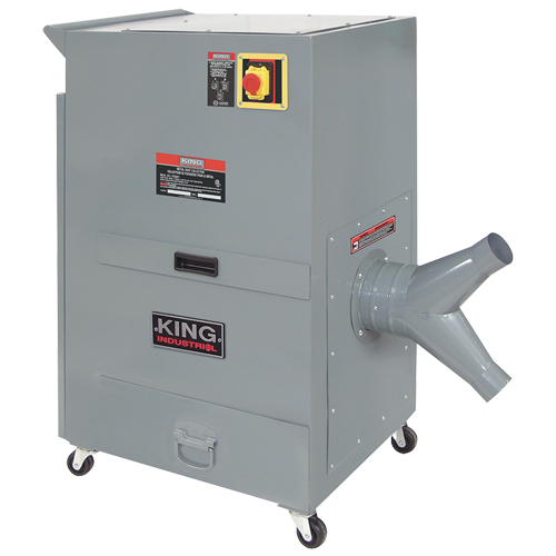Metal Dust Collector, 40-1/4" x 22-1/2" x 43-3/4" Chandler Sales