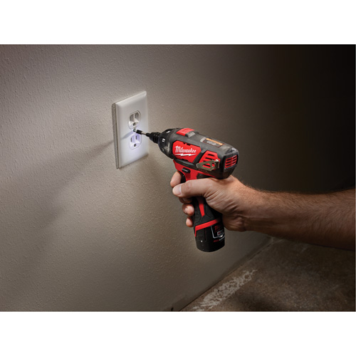 M12 Hex Screwdriver, 1/4", 12 V, 175 in-lbs Max. Torque, Lithium-Ion Battery Chandler Sales