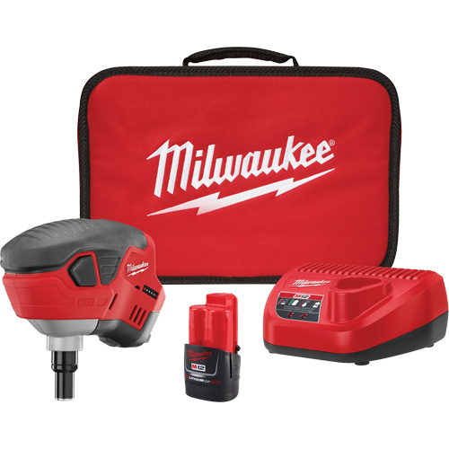 M12 Cordless Palm Nailer Kit, 12 V, Lithium-Ion Chandler Sales
