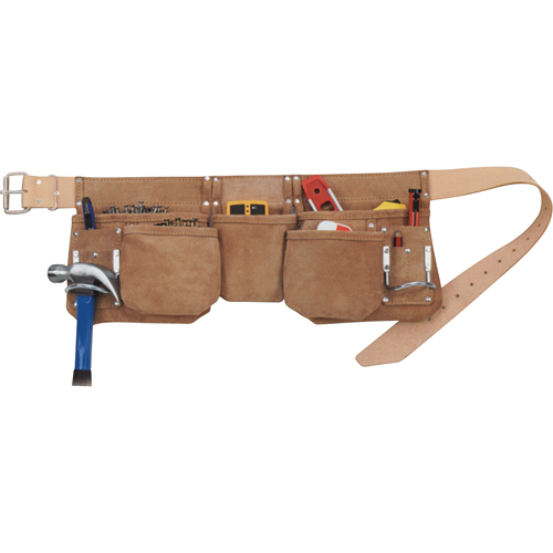 Journeyman Carpenter Aprons, Leather, Tan Chandler Sales