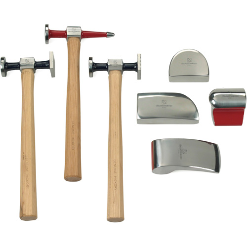 Jeu d'outils pour carrosserie, 7 morceaux Chandler Sales