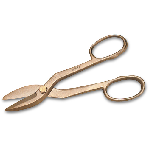 Cisailles pour feuilles m&eacute;talliques, Longueur de coupe de 3", Coupe Droit Chandler Sales