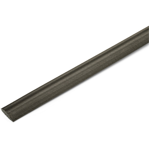 Double Cut File with Green Handle, Half Round, 8", Bastard Chandler Sales