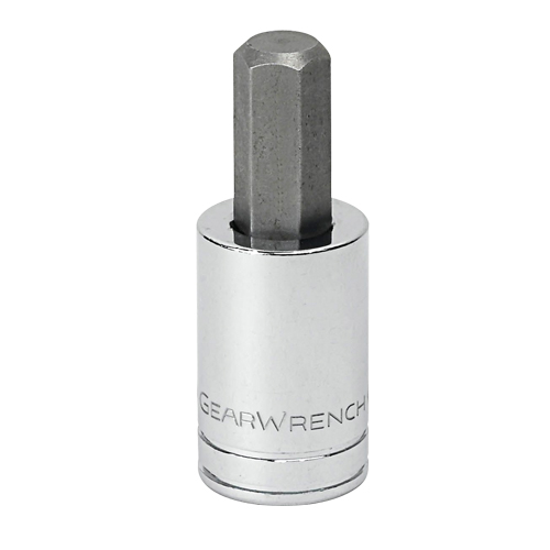 Hex Bit Socket, 1/16" x 1-17/32" L, 1/4" Drive Chandler Sales