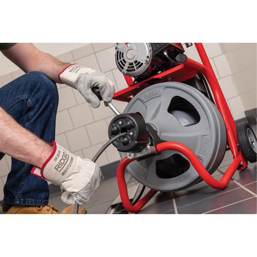 D&eacute;gorgeoir auto-aliment&eacute; K-400 a/c&acirc;ble C-45IW, &eacute;lectrique, 1/2" x 75' et 3/8" x 100' Chandler Sales