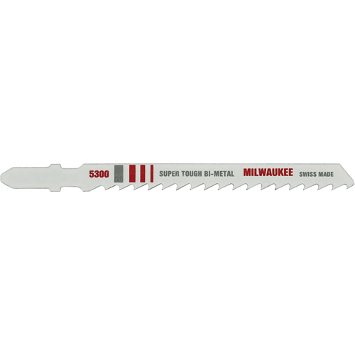 Lame de scie sauteuse, Bim&eacute;tal, Tige en T, 4" lo, 6 dents par pouce Chandler Sales