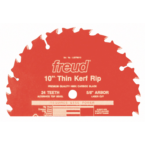 TCS Industrial Saw Blade - Rip/Crosscut Thin Kerf, 10", 60 Teeth, Wood Use Chandler Sales