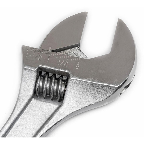 Cl&eacute; &agrave; manche conique r&eacute;glable — emball&eacute; sur carte, 15" lo, la max. 1-11/16"/43 mm, Chrome/Poli Chandler Sales