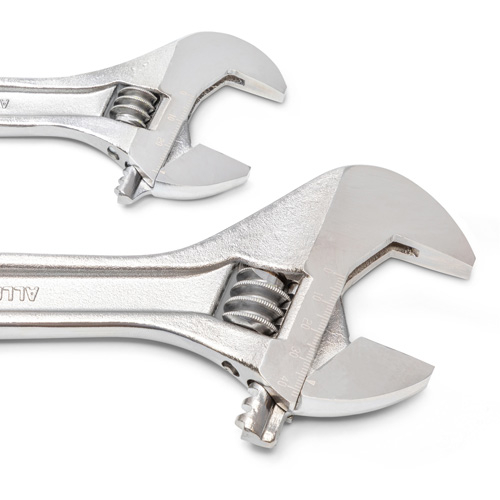 Wrench Set, Adjustable, 2 Pieces, Imperial and Metric Chandler Sales