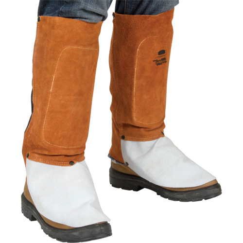 Gu&ecirc;tres en cuir, 14" lo, Lava Brown Chandler Sales