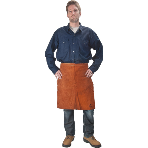 Tablier en cuir, Taille, 24" lo, Lava Brown Chandler Sales