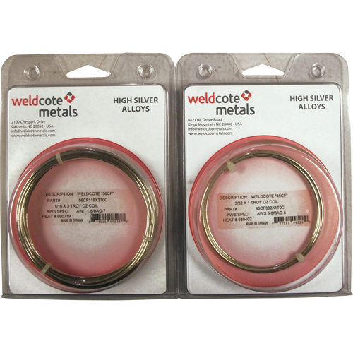 High Silver Brazing Alloys Chandler Sales