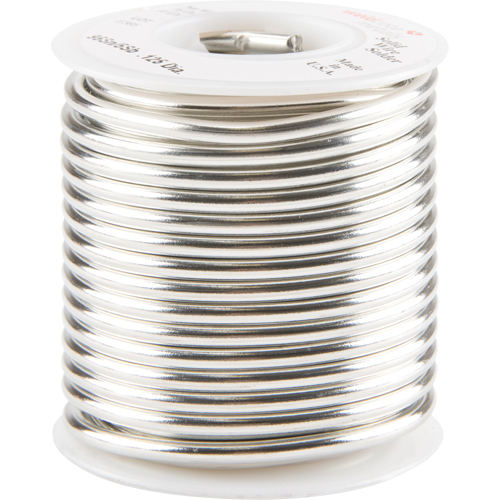 M&eacute;tal d'apport standard, Sans plomb, 95 % d'&eacute;tain, 5 % d'antimoine, &acirc;me Plein, dia. 0,125" Chandler Sales