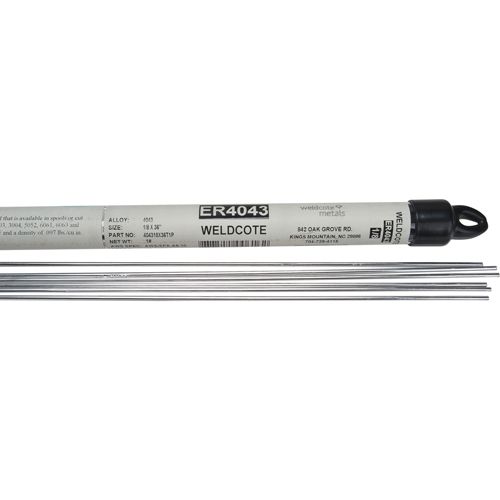 36" Cut Length TIG Rods, 3/32", Aluminum Chandler Sales