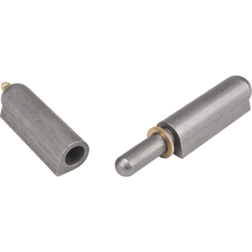 Charni&egrave;re &agrave; souder, 0,787" dia. x 5,906" lo, Acier doux a/goupille fixe en acier Chandler Sales