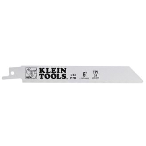 Lames de scie alternative, Bim&eacute;tal, 24 Dents par pouce, 6" lo x 3/4" la Chandler Sales