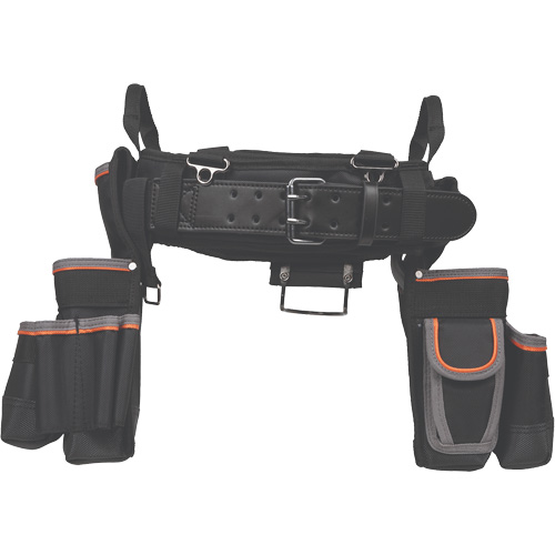 Tradesman Pro Electrician's Tool Belt, Nylon, Black Chandler Sales