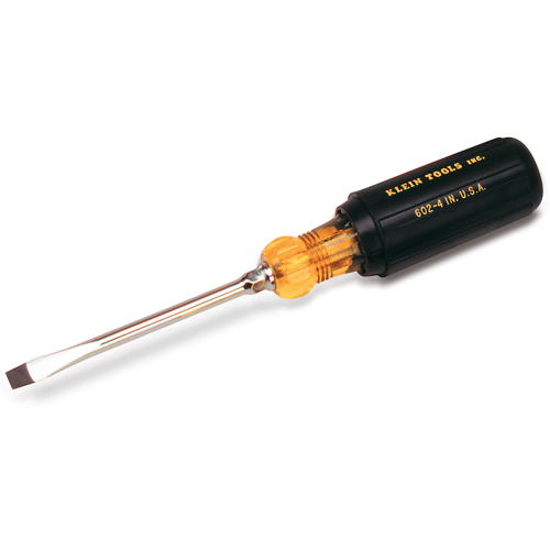 Heavy-Duty Slot Keystone Screwdriver, 7/32", 6-3/4" L, Cushion Grip Handle Chandler Sales