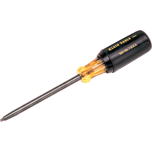 Square Recess Screwdriver, #3 Tip, Round, 12-1/4'' L, Cushion Grip Handle Chandler Sales