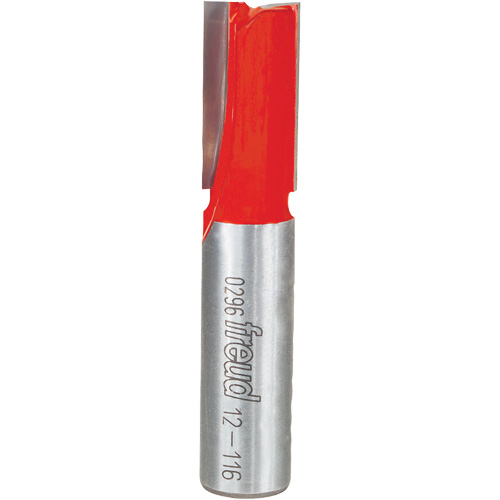Fraise - foret droit &agrave; double cannelure, 1/2" dia, 3/4" ha, 2-5/8" lo Chandler Sales