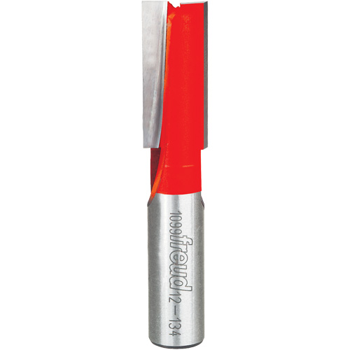 Router Bit - Double Flute Straight Bit, 9/16" Dia., 1" H, 2-7/8" L, 1/2" Shank Chandler Sales