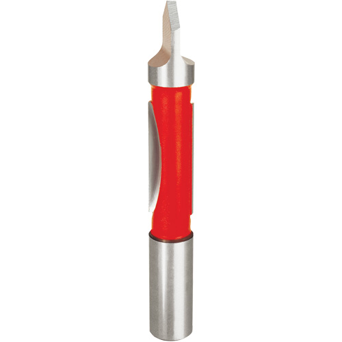 Fraise - foret guide pour panneau, 1/2" dia, 1-1/4" ha, 3-3/4" lo, 1/2" Manche Chandler Sales