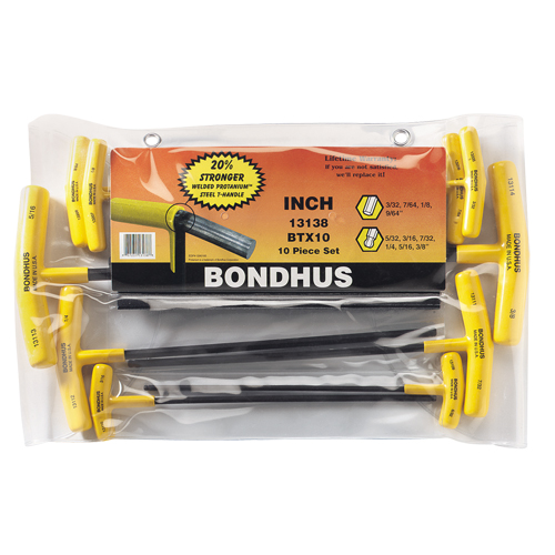 Jeu de cl&eacute;s hexagonales Ball Driver, 10 mcx, Imp&eacute;rial Chandler Sales