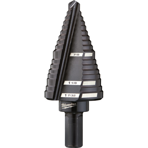 #11 Step Drill Bit, 7/8" - 1-7/32" , High Speed Steel Chandler Sales